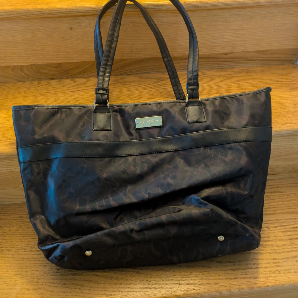 Jessica Simpson Black Tote Bag